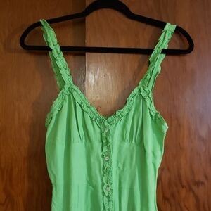 Wilfred Vibrant Green Dress